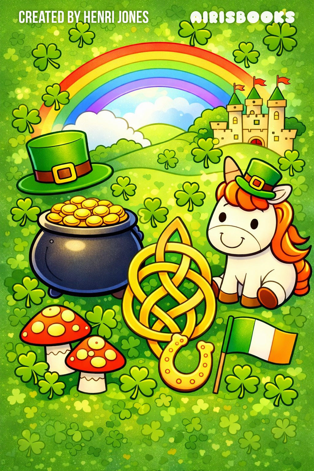 HAPPY ST. PATRICK’S DAY COLORING BOOK