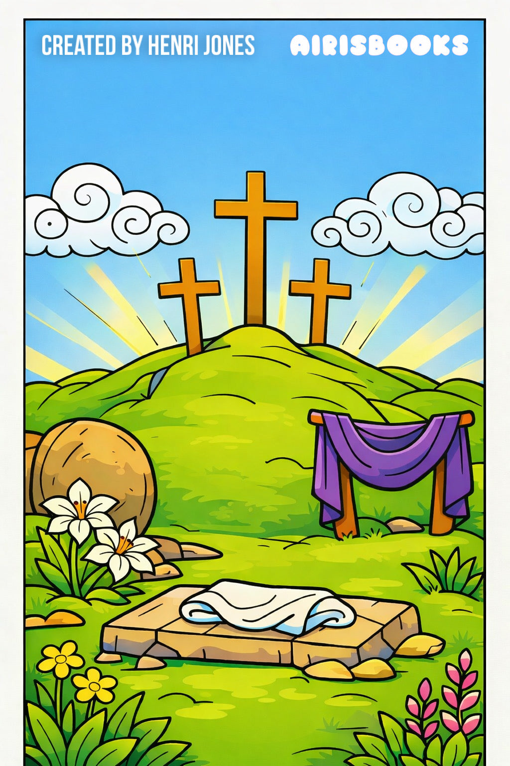 HAPPY RESURRECTION DAY COLORING BOOK (DIGITAL)
