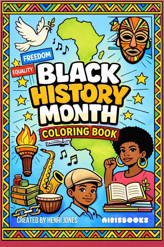 BLACK HISTORY MONTH COLORING BOOK