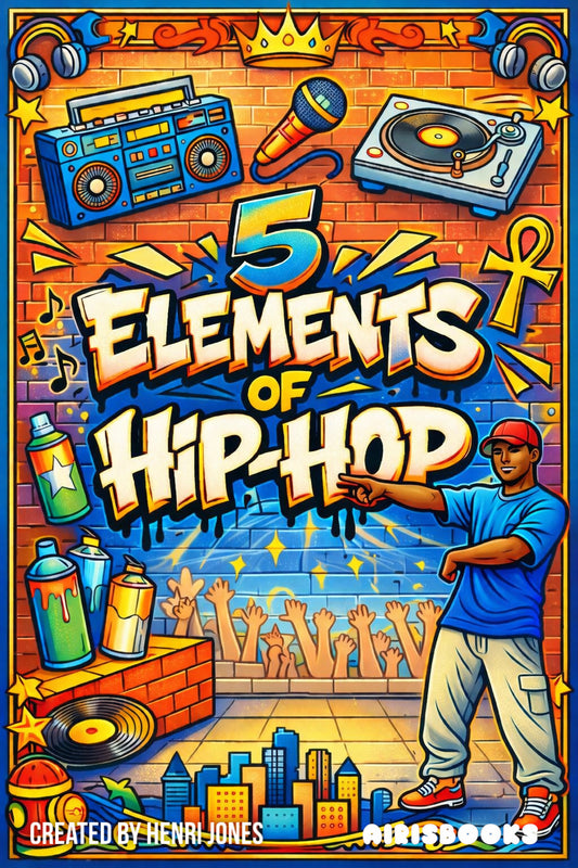 THE 5 ELEMENTS OF HIP-HIP COLORING BOOK