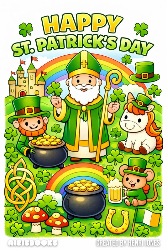 HAPPY ST. PATRICK’S DAY COLORING BOOK