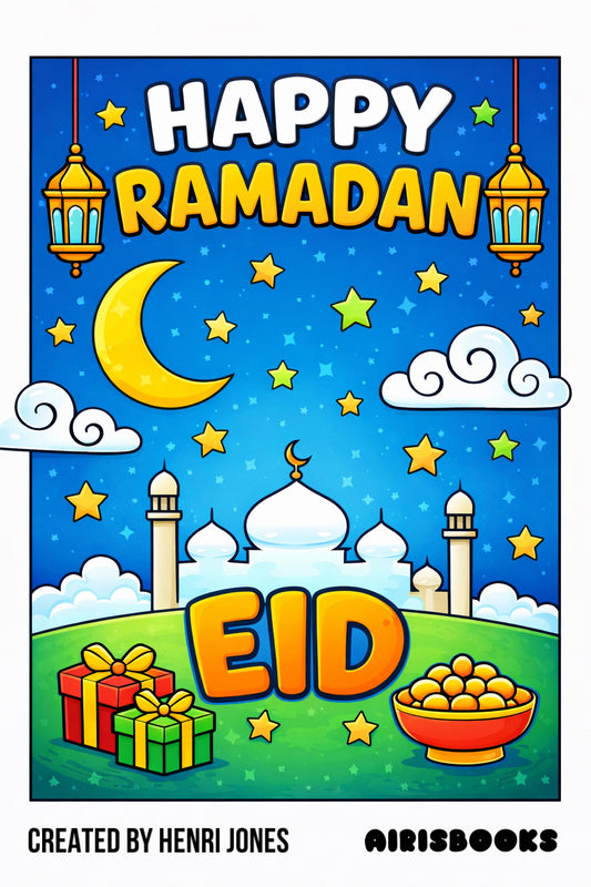 HAPPY RAMADAN COLORING BOOK