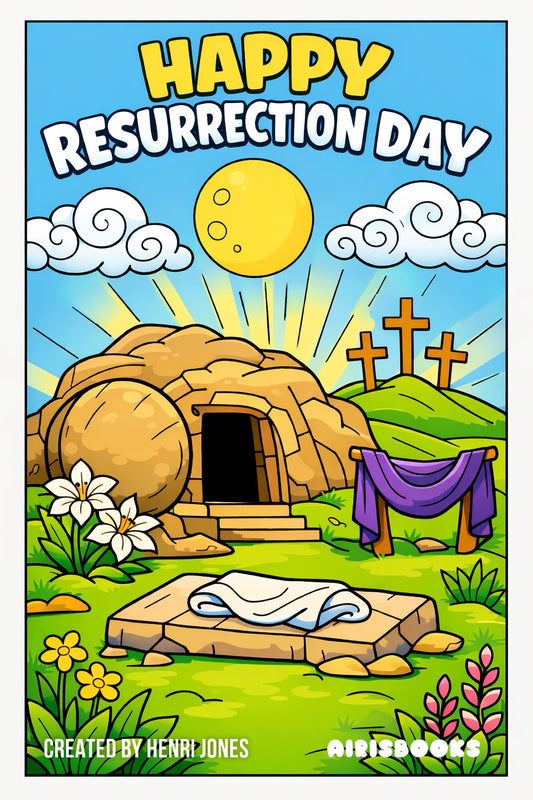 HAPPY RESURRECTION DAY COLORING BOOK