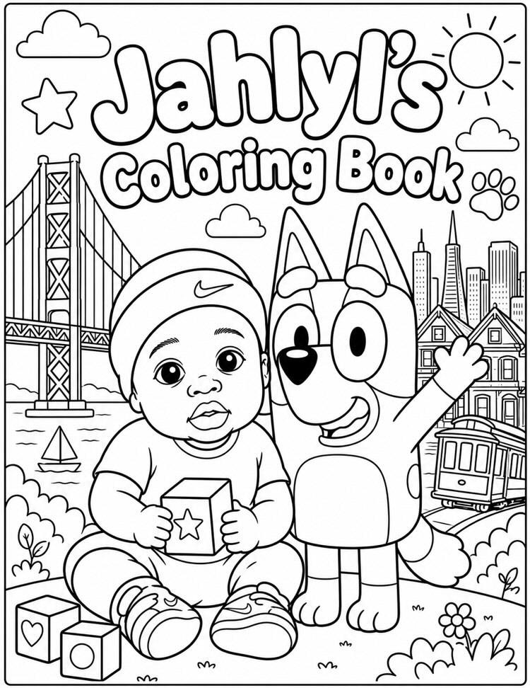 Customized Coloring Books